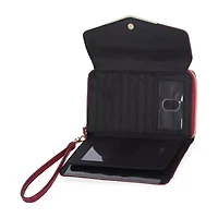 Mundi Big Fat Womens Expandable Rfid Blocking Zip Around Wallet