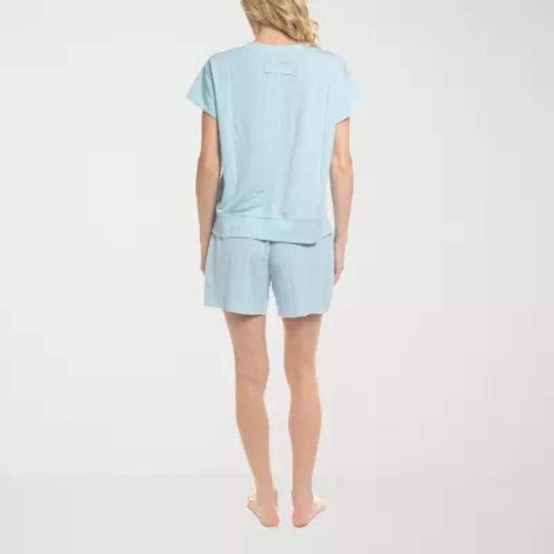 Ocean Pacific Womens Short Sleeve 2-pc. Pajama Sets