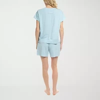 Ocean Pacific Womens Short Sleeve 2-pc. Pajama Sets