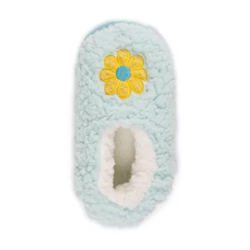 Muk Luks Sherpa Ballerina Womens 1 Pair Slipper Socks