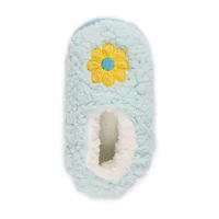 Muk Luks Sherpa Ballerina Womens 1 Pair Slipper Socks