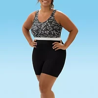 Dolfin Aquashape Women'S Scoop Neck Aquatard Womens One Piece Swimsuit