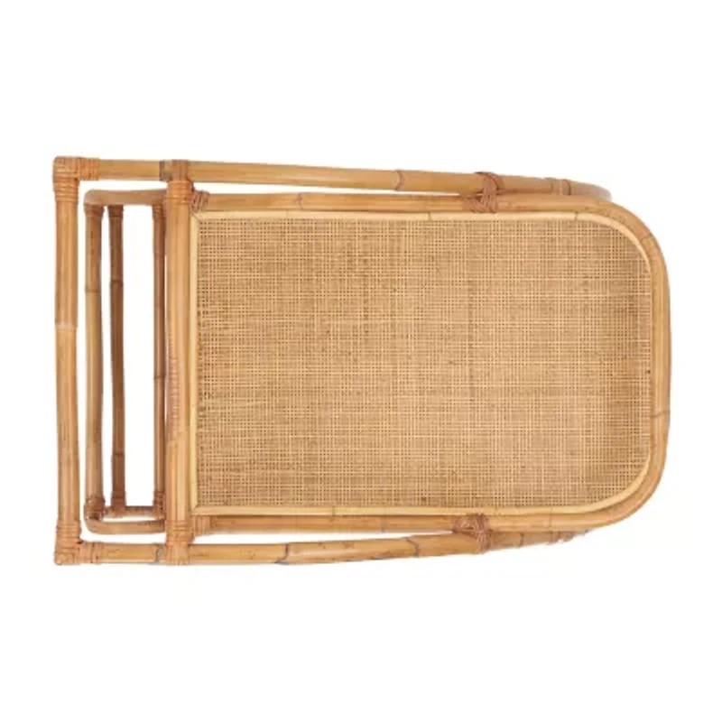 Treise Wood-Top Serving Cart