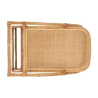 Treise Wood-Top Serving Cart