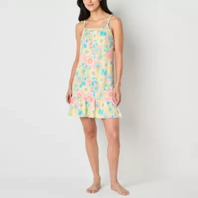 Sleep Chic Womens Sleeveless Nightshirt