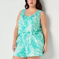 Ambrielle Womens Rib Sleeveless 2-pc. Pajama Sets
