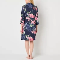 Liz Claiborne Womens Long Sleeve Length Robe
