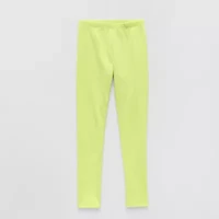 Thereabouts Little & Big Kid Girls Knit Full Length Leggings