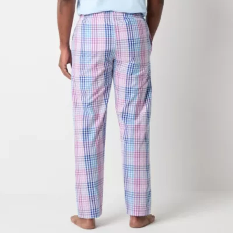 St. John's Bay Mens Poplin Big and Tall Pajama Pants