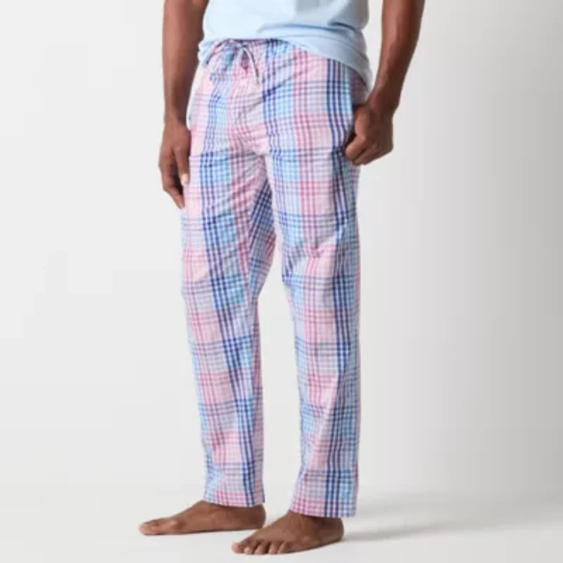 St. John's Bay Mens Poplin Big and Tall Pajama Pants