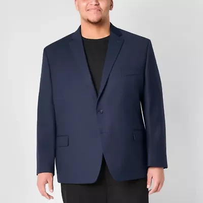 Shaquille O'Neal XLG Mens Big and Tall Stretch Fabric Classic Fit Sport Coat