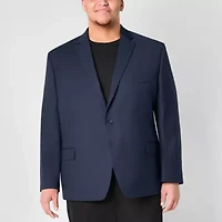 Shaquille O'Neal XLG Mens Big and Tall Stretch Fabric Classic Fit Sport Coat