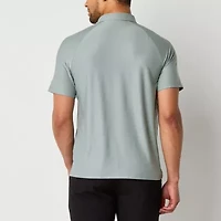 Xersion Activated Cooling Mens Regular Fit Short Sleeve Polo Shirt