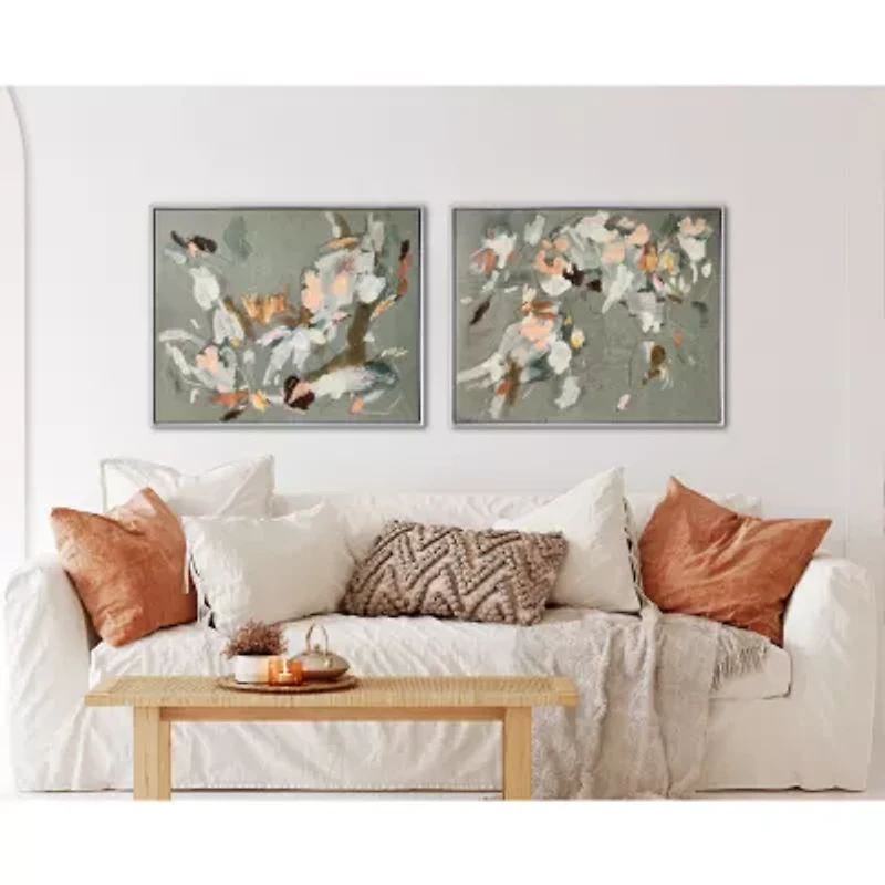 Streamline Art Autumn Ambience Ii Framed Canvas Art