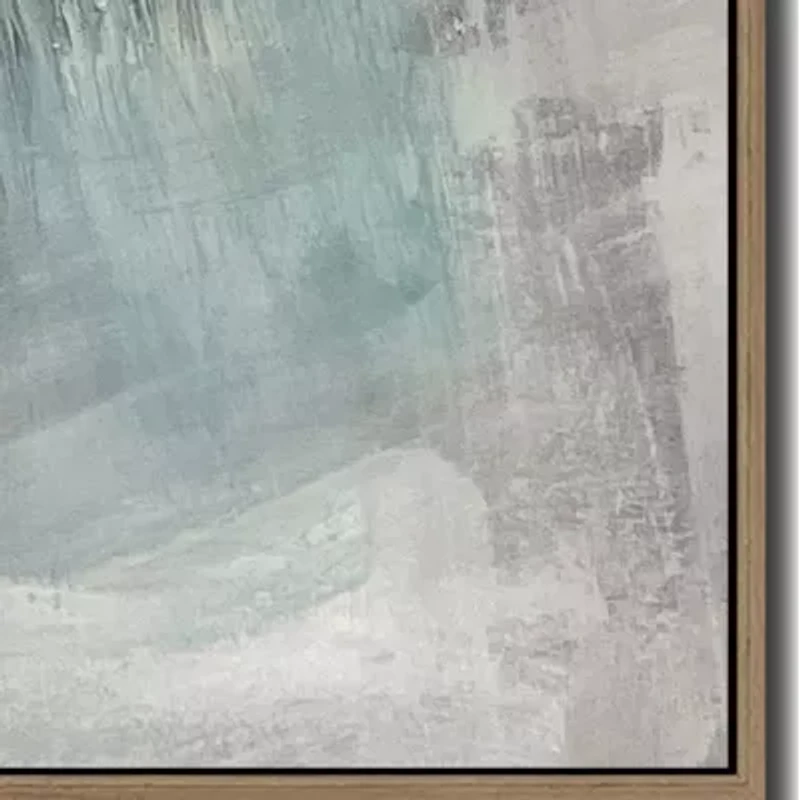 Streamline Art Dynamic Flow I Framed Canvas Art