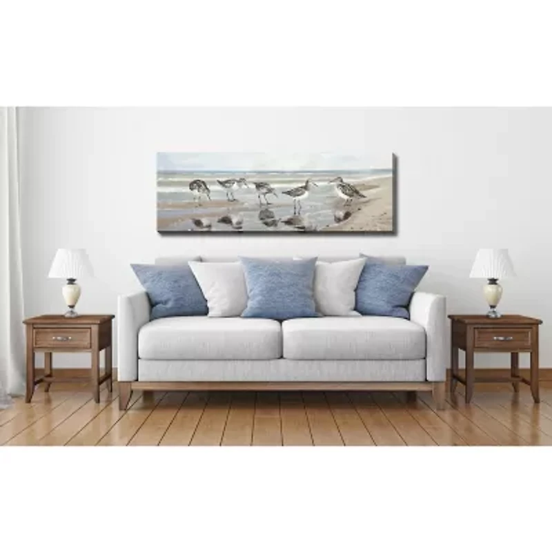Streamline Art Shorebirds Canvas Art