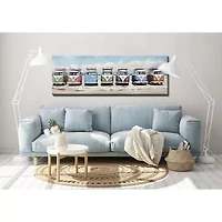Streamline Art Beach Vans Canvas Art