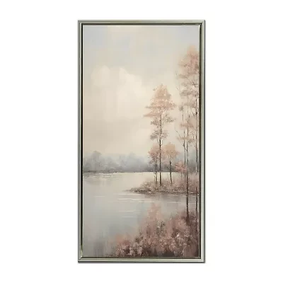 Streamline Art Radiant Oak Forest I Framed Canvas Art