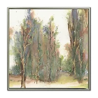 Streamline Art Gilded Path I Framed Canvas Art