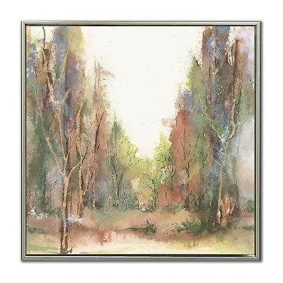 Streamline Art Gilded Path Ii Framed Canvas Art