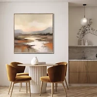 Streamline Art Peaceful Scenic Haven Framed Canvas Art