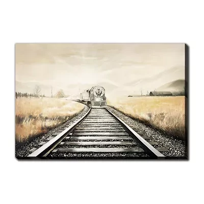 Streamline Art On The Horizon Canvas Art