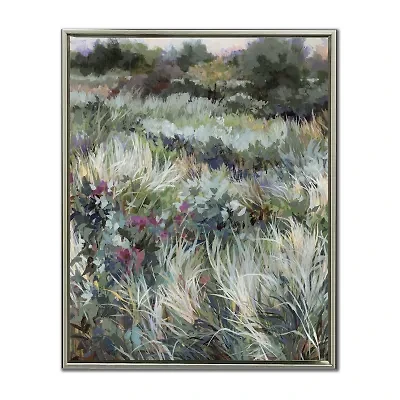 Streamline Art Night Thoughts Ii Framed Canvas Art