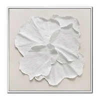 Streamline Art Delicate Petal I Framed Canvas Art