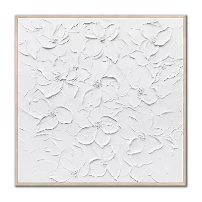 Streamline Art Embossed Elegance Framed Canvas Art