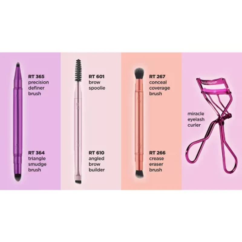 Real Techniques Double Time Brush + Lash Set