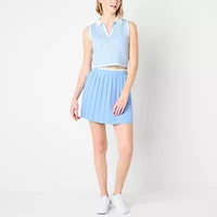 Freshman Womens Sleeveless Striped Juniors Dress Set