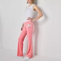 Juicy By Juicy Couture Womens Juniors Bootcut Mid Rise Track Pant
