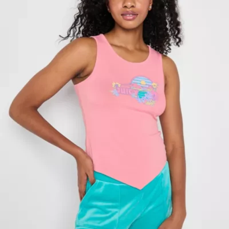 Juicy By Juicy Couture Womens Juniors Tank Top
