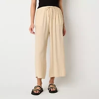 a.n.a Womens Straight Pull-On Pant