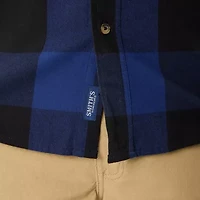 Smiths Workwear Mens Long Sleeve Regular Fit Flannel Shirt