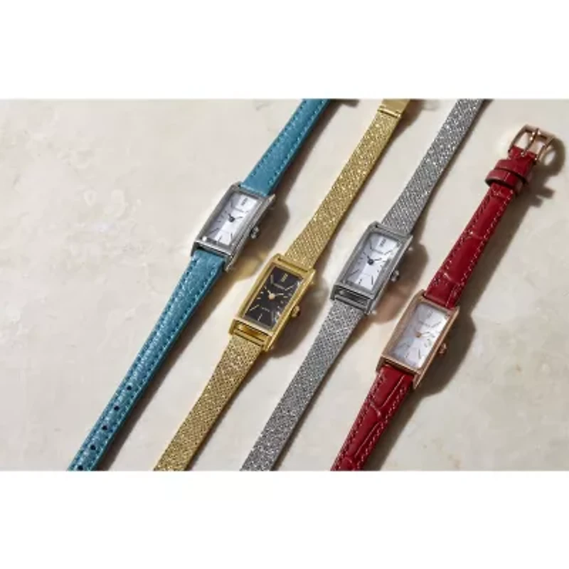 Citizen Womens Gold Tone Stainless Steel Bracelet Watch Eg7128-59e