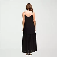 24seven Comfort Apparel Womens Sleeveless A-Line Dress