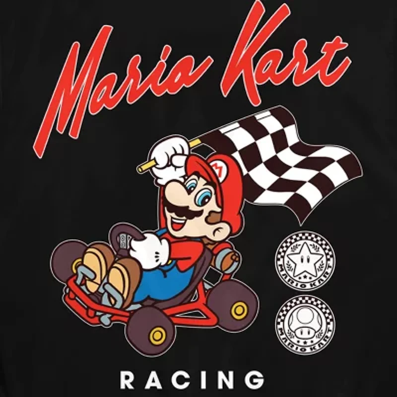 Novelty Mens Super Mario Lightweight Bomber Jacket