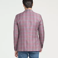 CRICKETEER™ Mens Plaid Stretch Fabric Regular Fit Sport Coat
