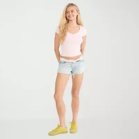 AEROPOSTALE Womens Juniors Denim Short