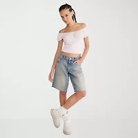 AEROPOSTALE Womens Juniors Denim Short