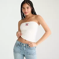 AEROPOSTALE Womens Juniors Straight Neck Sleeveless Tank Top