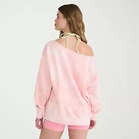 AEROPOSTALE Womens Juniors Crew Neck Long Sleeve Sweatshirt