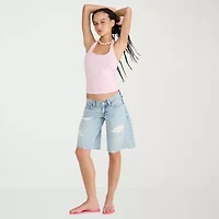 AEROPOSTALE Womens Juniors Denim Short