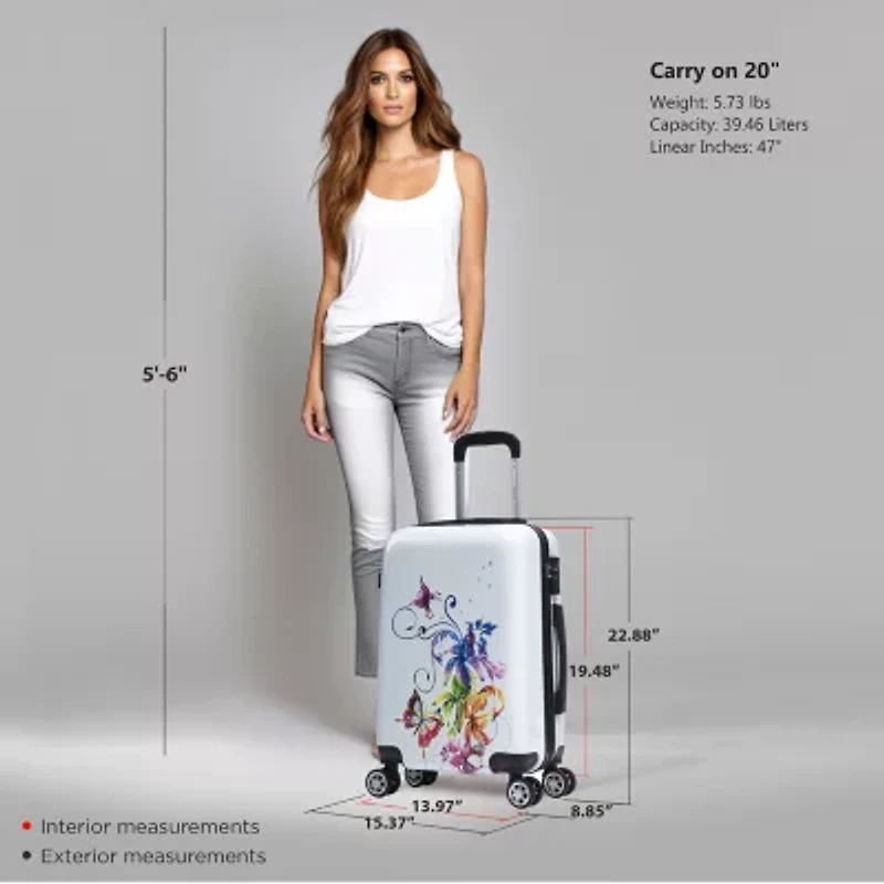 InUSA Fusion 20" Hardside Lightweight Luggage