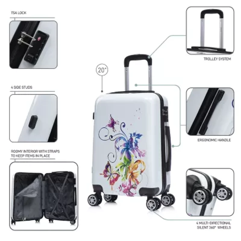 InUSA Fusion 20" Hardside Lightweight Luggage