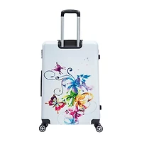 InUSA Fusion 28 Inch Hardside Lightweight Checked Spinner Luggage