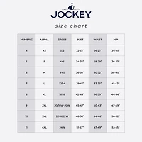 Jockey Slip Shorts 4443 Womens