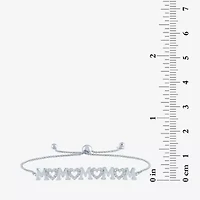 Yes, Please! (G-H / Si2-I1) Womens Diamond Accent Lab Grown White Diamond Bolo Bracelet