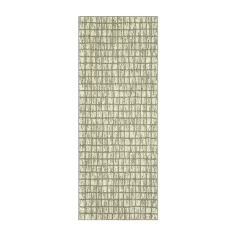 Maples Grid Indoor Rectangular Runner